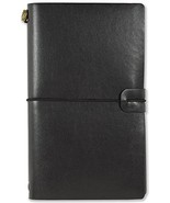 Voyager Refillable Notebook - Black (Traveler&#39;s Journal, Planner, Notebo... - £9.54 GBP