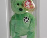 TY 1999 Beanie Baby 8&quot; Kicks the Bear Plush w/Tags &amp; Case - £15.56 GBP