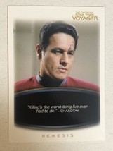 Quotable Star Trek Voyager Trading Card #55 Nemesis - £1.47 GBP