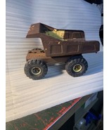 rough Rust Roached TONKA MIGHTY DIESEL XMB975 1980s PRESSED STEEL Dump T... - $761.39 MXN