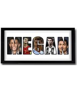 CRISTIANO RONALDO Personalised Name Print Art Amazing Gift Ideas - €33,03 EUR