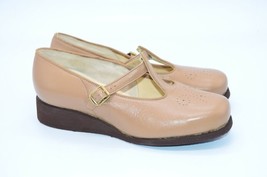 P. W. Minor Orthopedic Beige Mary Jane 6 B Medium Comfort Shoes Womens V... - £22.73 GBP