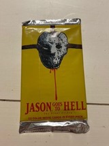 Jason Goes To Hell 1993 *Sealed* Trading Cards Foil Pack Horror Vorhees Movies - £19.98 GBP