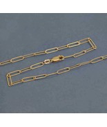 14K Gold Filled Paperclip Chain - €83,00 EUR+