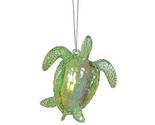 Gallarie II Acrylic Green Sea Turtle Christmas Ornament  - £6.92 GBP