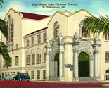 Lot of 10 Vtg Linen Postcards - Florida State Church Buildings - All Unp... - £14.38 GBP