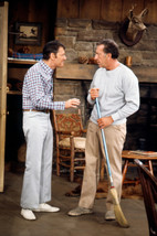 Tony Randall and Jack Klugman in The Odd Couple cleaning up house 18x24 Poster - $23.99