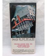 Bay State Decatur Custom Tool Illinois Notepad 3&quot; X 6&quot; - $17.81
