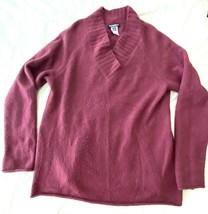 Gap Large Maternity Lightweight Berry Color Sweater 38 In Chest 25 In Long - £9.59 GBP