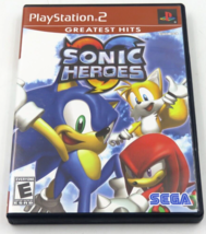 PlayStation 2 Sonic Heroes Greatest Hits (Sega, 2005) CIB Excellent - Mint Disc - £11.79 GBP