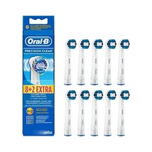 Braun Oral-B Precision Clean brush heads 8 + 2  - £54.51 GBP