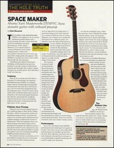 Alvarez Yairi Masterworks DYM95C Aura acoustic guitar sound check review article - $4.01