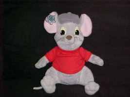 11&quot; Bernard Mouse Plush Toy From Disney The Rescuers By Applause Cute - £46.77 GBP