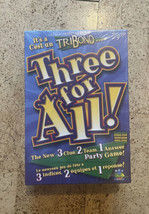 t&#39;s A Tribond Three For All !The Wild 3 Clue,2 Teams, 1 Answer Party Game Sealed - £27.44 GBP