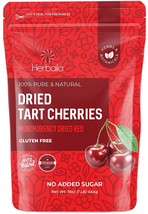 Dried Cherries Unsweetened, Fresh, Montmorency Dried Tart Cherries, No Sugar Add - £20.48 GBP