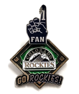 Colorado Rockies Number One Fan Movable Finger Go Rockies Pin MLB Baseba... - $238.29 MXN