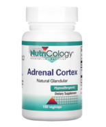 NutriCology Adrenal Cortex Glandular - 100 Veg caps Exp 04/2024 - £13.18 GBP