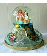 VTG 1988 DISNEY LITTLE MERMAID “ARIEL’s TREASURE” MUSICAL SNOWGLOBE - $2,718.83 MXN