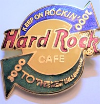 Hard Rock Cafe 2000 &#39;Keep On Rockin&#39;Pin - £5.55 GBP