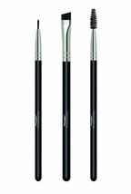 New Sealed Aesthetica 3 Piece Eye Trio Brushes Set Eyeliner Brow And Spoolie - £4.78 GBP