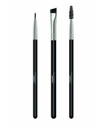 NEW SEALED AESTHETICA 3 Piece Eye Trio Brushes Set Eyeliner Brow and Spo... - £4.71 GBP