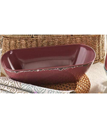 Melamine ~ Distressed ~ Rustic ~ Serving Bowl ~ Plum ~ 13.75" x 6.25" - €25,83 EUR Melamine ~ Distressed ~ Rustic ~ Serving Bowl ~ Plum ~ 13.75" x 6.25" - €25,83 EUR