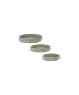 Round Iron Metal Tray (Set of 3) - 790817 - $1,206.57 MXN