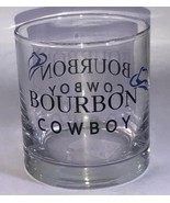 Cristar Whiskey Shot Glass Cup “Bourbon Cowboy&quot; 10.5 oz,NEW-Fathers Day-... - $11.76