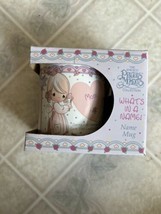 NIB Enesco Precious Moments Collection ‘What’s In A Name!’ “Mom” Name Mug - $18.49