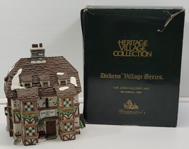 *R) 1995 Department 56 Dicken's Village Series "Sir John Falstaff Inn" Christmas - $24.74