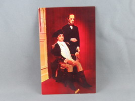 Vintage Postcard - George Washington and Abraham Lincoln Royal London Wa... - $20.53 CAD