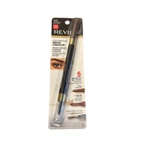 Revlon Colorstay Brow Creator Micro Pencil Powder &amp; Brush, 605 Soft Brown~New - £9.17 GBP