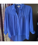 Kirra Women’s Button Down Blouse Size XS Blue - $25.00