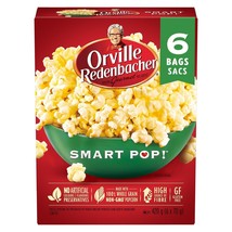 4 X Orville Redenbacher Microwave Popcorn Smart Pop 420g (6 x 70g) Each Box - $36.77
