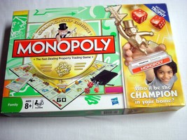 Monopoly Championship Edition Hasbro 2009 - $9.99