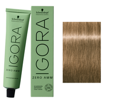 Schwarzkopf IGORA ZERO AMM Hair Color, 7-0 Medium Blonde Natural
