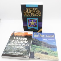 3 Traveling Books Northern California Best Places Lassen Volcanic Na Pali Coast - £15.65 GBP