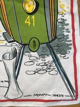 Italy Tea Dish Towel Monti Trieste Andemo A Servola - $374.59 MXN