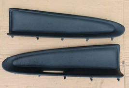 92-96 PRELUDE Door Panel Inserts Black Vinyl Leather (Driver &amp; Passenger... - $102.90