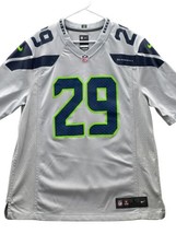 Nike NFL Seattle Seahawks Jersey Football Gray Men&#39;s Large #29 THOMAS III - £39.46 GBP