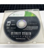 Ultimate Stealth Triple Pack (Xbox 360, 2015) Hitman Disc Only, Tested, ... - £3.93 GBP
