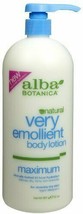 NEW Alba Botanica Maximum Dry Skin Body Lotion 32 Fl Oz - £18.86 GBP