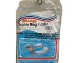Vintage Rite Aid Inflatable Dolphin Ring Floater Pool Toy Vinyl 20” Sealed - £21.14 GBP