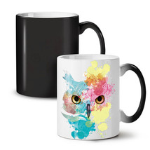 Stylish Owl Bird NEW Colour Changing Tea Coffee Mug 11 oz | Wellcoda - £16.79 GBP