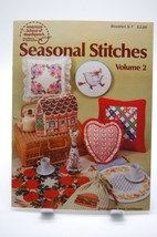 Seasonal Stitches in Counted Cross Stitch ASN Booklet S-7 Vol 2 Vintage - £3.97 GBP
