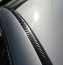 2007-2010 Mercedes Benz CLS63 Amg Carbon Fiber Roof Trim Moldings 2PC 2008 20... - £37.36 GBP