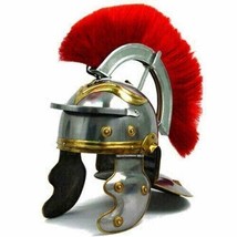 Imperial Roman Gallic G Helm - 18 Gauge, medieval roman helmet Free Return - £62.50 GBP
