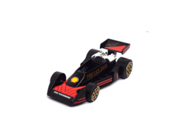 Vintage 1979 Tonka Fire &amp; Ice 2000 Indy Race Car Toy Black &amp; Red - $12.86