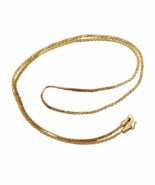 22 karat seal genuine gold 18&quot; rope chain dad antique look jewelry - €838,03 EUR