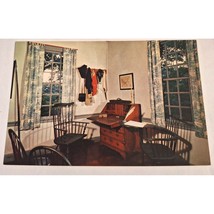 Postcard The Commander In Chief&#39;s Office Ford Mansion Morristown NJ Chrome - £5.49 GBP